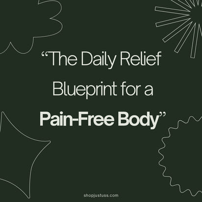 Daily pain relief guide digital ebook for natural body pain relief and improved posture