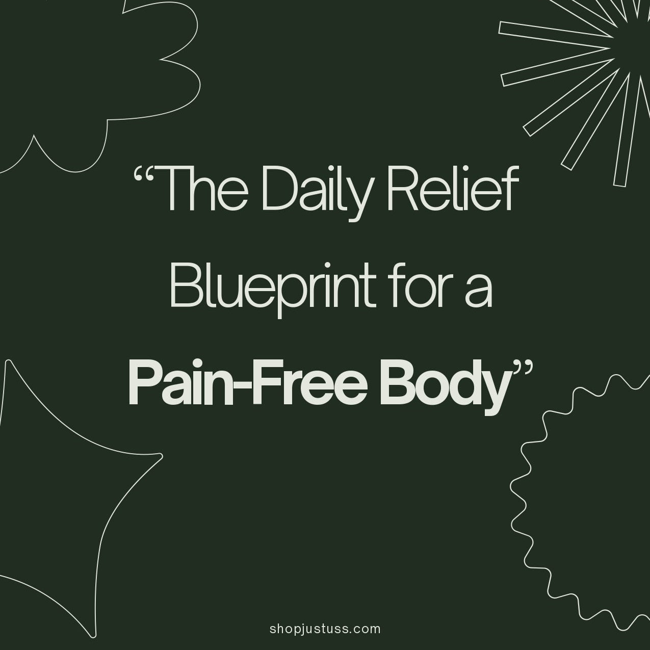 Daily pain relief guide digital ebook for natural body pain relief and improved posture